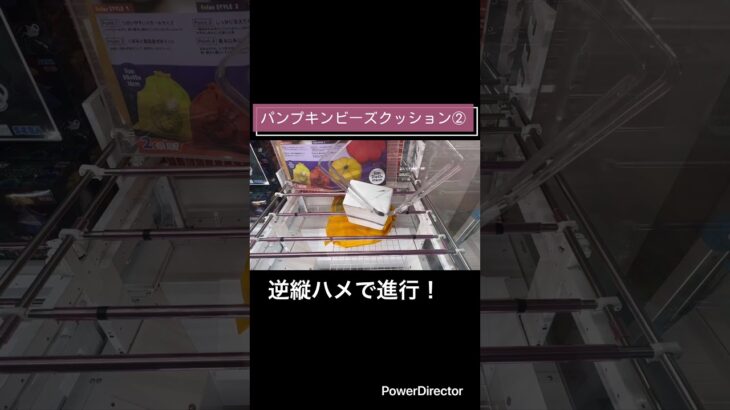 【クレーンゲーム】パンプキンビーズクッション② #cgs岩槻 #ufoキャッチャー