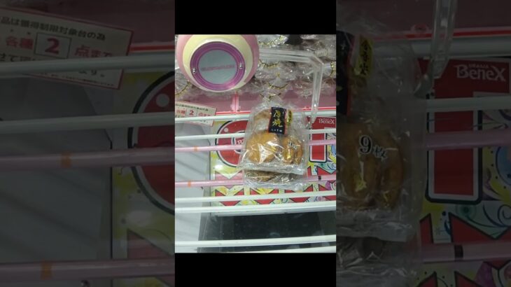 ベネクス浦和店のクレーンゲームで抹茶クリームサンドの景品をゲット #shorts