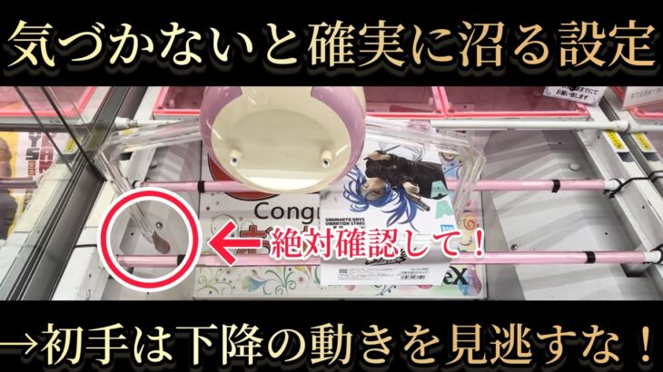 【ベネクス大和】前例のない新設定に遭遇したときの対処法を紹介。 #クレーンゲーム #クレゲ #ufoキャッチャー #ゲームセンター #ゲーセン #橋渡し