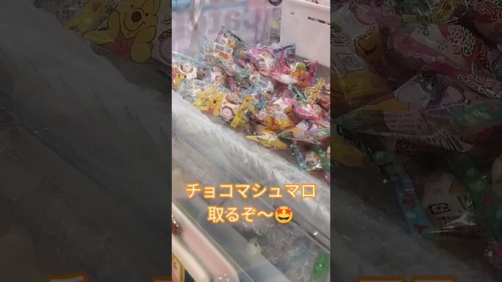 チョコマシュマロだいすき🥰🧡 #クレーンゲーム #クレーンゲーム景品 #クレーンゲーム攻略 #ゲームセンター #ufoキャッチャー #チョコマシュマロ