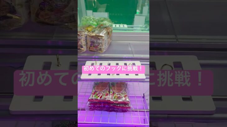 初めてのフックに挑戦! #クレーンゲーム #北海道 #拡散 #札幌市 #ゲーセン #ufoキャッチャー #景品