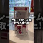 クレーンゲームでクレーンゲーム機とってみた!!#クレーンゲーム #ufoキャッチャー #ゲームセンター