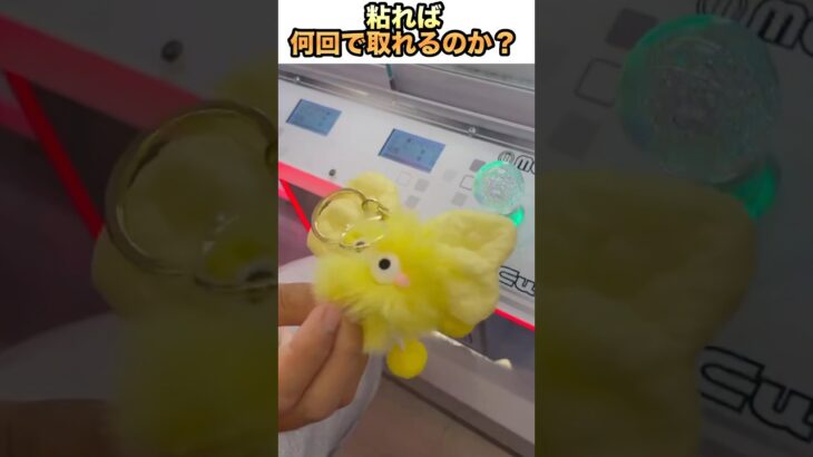 サービス台でなかなか取れない景品は何回で取れるのかやってみた‼️#クレーンゲーム　#ufoキャッチャー