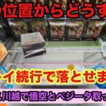 初日設定の悟空と魔神ベジータを攻略‼︎箱が奥にあっても絶対落とせる #クレーンゲーム #ufoキャッチャー #ベネクス川越 #doragonballz #魔神ベジータ
