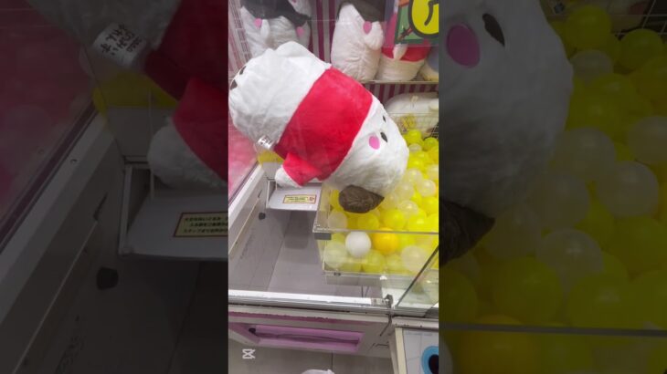 ゲットなるか…？！#ゲームセンター #ゲーセン #クレーンゲーム #ufoキャッチャー動画 #ufoキャッチャー攻略