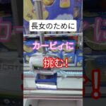 【再掲・クレーンゲーム】長女が好きなカービィにチャレンジ#クレーンゲーム #ゲームセンター #カービィ