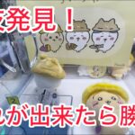 【ちいかわ】秋だもんマスコットを神業で取る！？