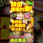 【万代 仙台南店】獲れすぎ注意!大興奮の雪崩で爆獲れ体験!#クレーンゲーム