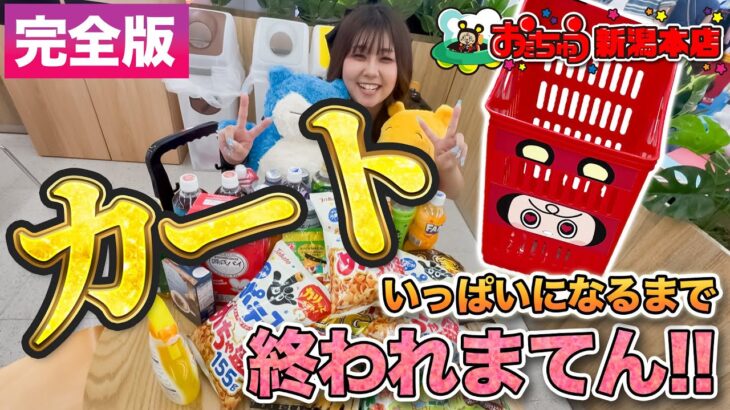 【完全版】カートいっぱいになるまで終われまてん！！【クレーンゲーム】