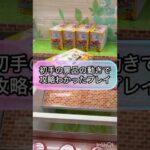 【クレーンゲーム攻略】初手の景品の動きで攻略がわかったプレイ！！