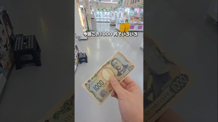 【 クレーンゲーム 】千円クレゲ！初潜入のゲーセンで大量獲得できる？#クレーンゲーム  #ゲームセンター