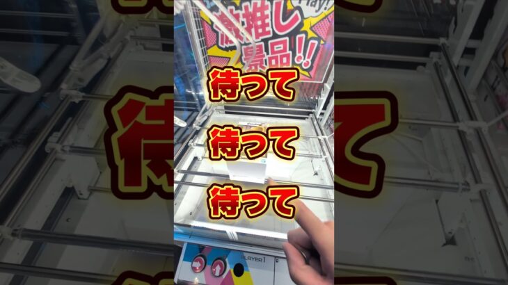 ゲームセンターの残り1個って取りやすいと思いませんか？それとも逆か？！笑#クレーンゲーム #ufoキャッチャー #ゲームセンター #クレーンゲーム攻略