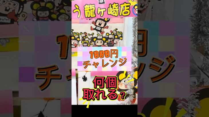 【フック設定】1000円チャレンジ　何個取れるか？#おたちゅう #龍ヶ崎 #クレーンゲーム #ufoキャッチャー #攻略#フック#フィギュア#雑貨#食品#日用品