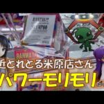 【クレーンゲーム】104　とれとる米原店　最近パワーがモリモリになったと思った件