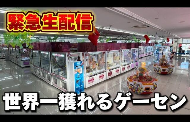 【クレーンゲーム】世界で1番獲れる場所へ！全てが規格外のお店で暴れます！【回遊館鳥取店・UFOキャッチャー】