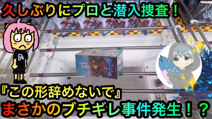 【クレーンゲーム】しゃけクレーンさんコラボ！プロの橋渡し攻略を見せてもらおうONE PIECE、NARUTOフィギュア『この形辞めないで』噂の新店に突入！【UFOキャッチャー】