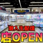 新店舗オープン前のゲーセンでクレーンゲームやったら景品取りまくれるはず！！【UFOキャッチャー】