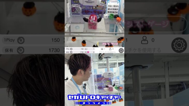 気ままにUFOキャッチャー5　どうしてとった【セガUFOキャッチャーオンライン】#shorts