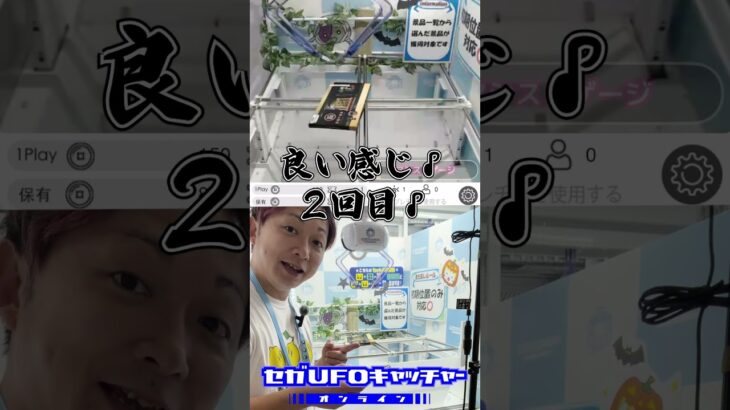気ままにUFOキャッチャー6　勝ち戦に挑む【セガUFOキャッチャーオンライン】#shorts