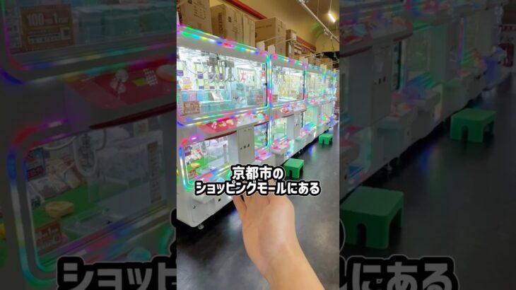 京都のゲーセンで小さい３本ヅメ全台チャレンジしたらまさかの結果に、、、 #shorts #クレーンゲーム #ufoキャッチャー #ゲーセン #ゲームセンター #arcade #clawmachine