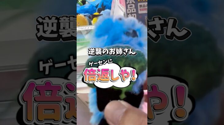 普段取れないゲーセンにフォロワーさんとリベンジや🔥#クレーンゲーム #ufoキャッチャー #ゲームセンター #ゲームセンターで大量ゲット#3本爪攻略