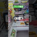 【ゲームセンター】フック設定に挑戦してみた　#ゲームセンター #クレーンゲーム #クレーンゲーム景品 #ufoキャッチャー #ufoキャッチャー動画