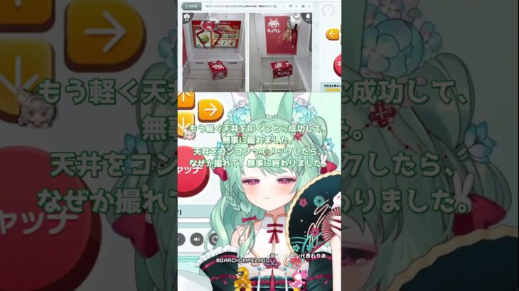 【オンクレ切り抜き】天井をコンコンしたら、なぜか撮れた【タイクレ/タイトーオンラインクレーン】