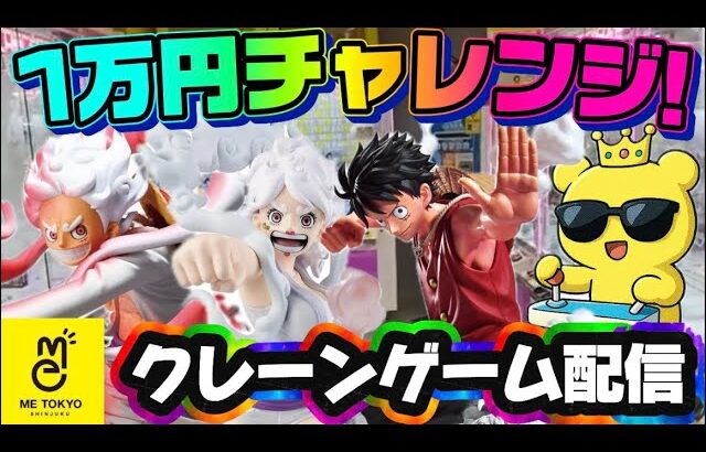 【1万円チャレンジ】二次元ボニーキャンペーンは明日まで!!ワンピース縛りで追い込みかけます!!!  LIVE IN ME TOKYO SHINJUKU