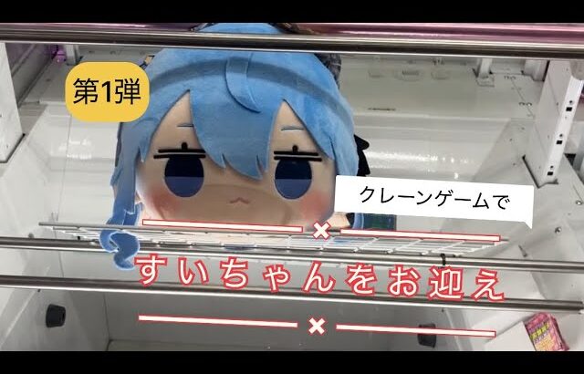 2月13日①星街すいせい巡り【クレーンゲーム】