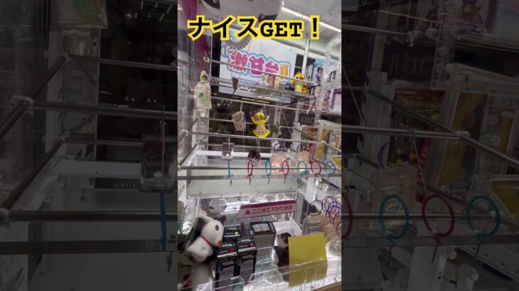 吊上式のプロ級になった3連続③  #ゲーセン #shorts  #フック #夾娃娃機 #ゲームセンター #uFoキャッチャー #日本夾娃娃＃夾娃娃＃ゲーセン＃倉庫系 #クレーンゲーム #ゲッタースピン