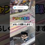 GET出来るかな？！？！ #クレーンゲーム #プライズ獲得 #ゲームセンター #アミューズメント限定 #クレーンゲーム攻略 #ufoキャッチャー #ゲーセン