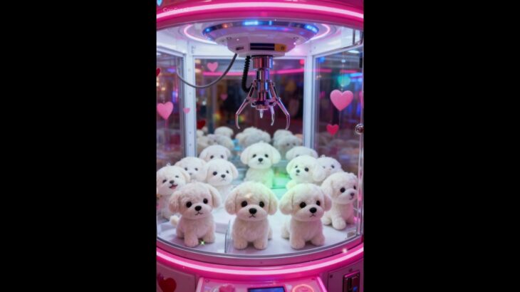 【癒やし】クレーンゲームの景品が可愛すぎて、全部獲りたくなった結果 #クレーンゲーム #UFOキャッチャー #犬 #かわいい #癒やし #擬態 #ai #aidog #aipets #capcut