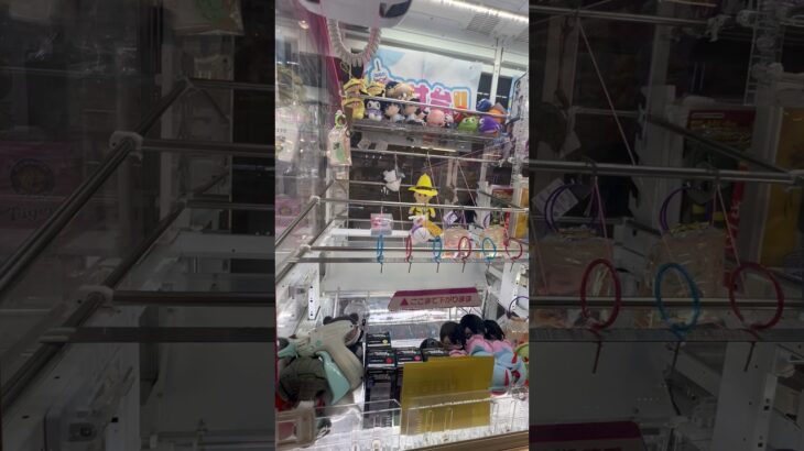 激甘台だそうです惜しい！  #ゲーセン #shorts  #フック #夾娃娃機 #ゲームセンター #uFoキャッチャー #日本夾娃娃＃夾娃娃＃ゲーセン＃倉庫系 #クレーンゲーム #ゲッタースピン