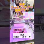 デザートが安い⁉️ゲームの冷凍フックコーナー🪝【ゲームセンター】おたちゅう #龍ヶ崎 #クレーンゲーム #ufoキャッチャー #攻略#フック#チーズケーキ#ロールケーキ