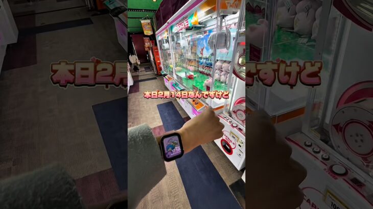 みんなはバレンタイン何個貰った？もしくは何個あげた？コメントで教えて！#クレーンゲーム #ユーフォーキャッチャー #ゲームセンター #ufoキャッチャー #ラウンドワン #クレーンゲーム攻略