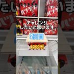 狭フック！？取れる？　#クレーンゲーム #ufoキャッチャー #ゲーセン #ゲームセンター #攻略 #100日チャレンジ