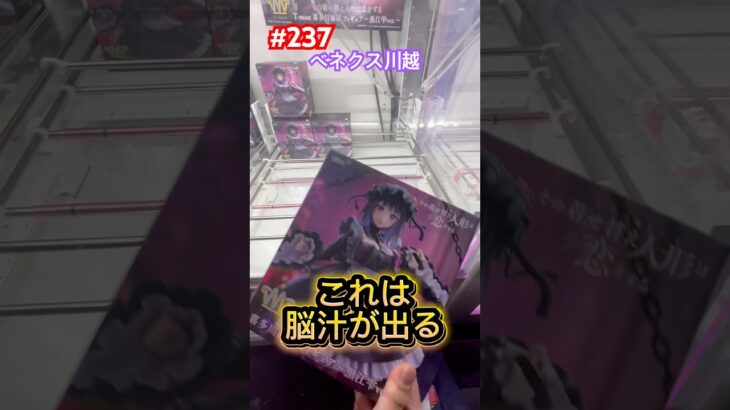 脳汁が出る落ち方 #クレーンゲーム #ufoキャッチャー #ベネクス川越 #着せ恋 #ワンパン #shorts