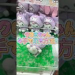 【クレーンゲーム】 ラウンドワンでクロミちゃんのぬいぐるみを簡単に取る時に考えるべきこと、取り方をお伝えします！ #クレーンゲーム #ufoキャッチャー #ラウンドワン #shorts