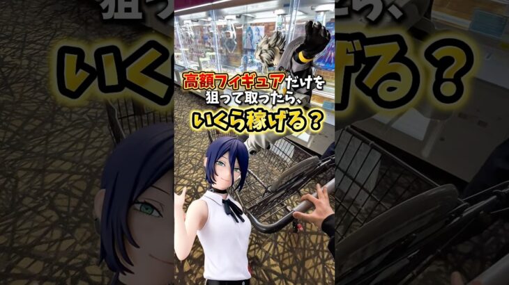 【ゲーセン】高額フィギュアだけを狙って取ったらいくら稼げるのか検証してみました🔥(クレーンゲーム)