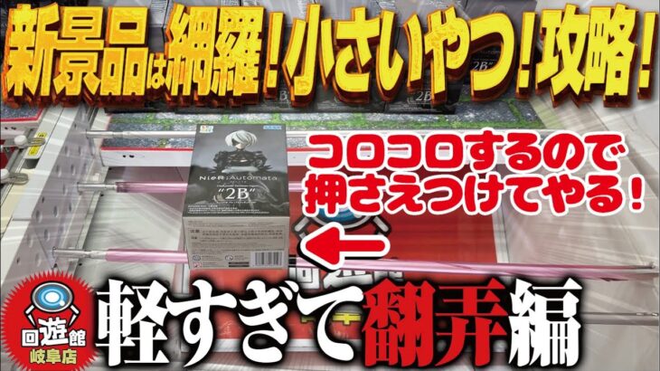 【クレーンゲーム】新景品なんでも触る！デカ箱以外で！攻略！回遊館岐阜店！