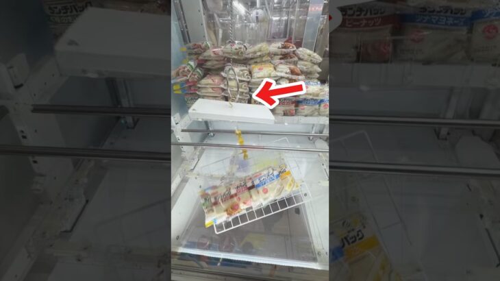 食品を安く取るならフック設定が一番かもしれない【クレーンゲーム 万代書店川越店】