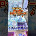 【ゲーセン】しずくちゃんのボンボンドロップシールがクレーンゲームに入ってたので、いくらで取れるか検証してみた🔥