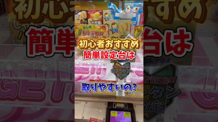 【ゲーセン】初心者おすすめの簡単台は本当に取りやすいのか検証してみた。