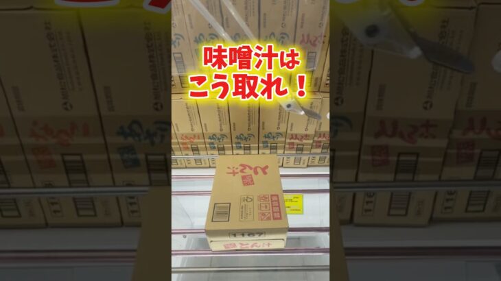 【橋渡し攻略】クレーンゲームで味噌汁攻略に挑んでみた結果がこちら。【万代書店川越店】抓娃娃机 夾娃娃機  倉庫系