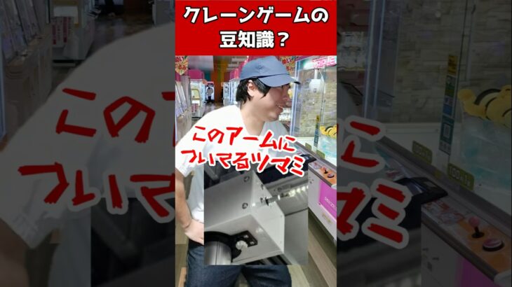 クレーンゲームの豆知識？ #元ゲーセン店員