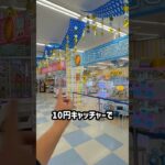 鹿児島のゲーセンで10円キャッチャー1000円チャレンジしたらまさかの結果に、、、#shorts #クレーンゲーム #ufoキャッチャー #ゲーセン #ゲームセンター #arcade