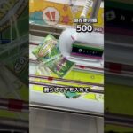 1日1000円しか使えないクレーンゲームの景品だけで生活43日目 #クレーンゲーム #clawmachine #ゲームセンター #ufoキャッチャー #ゲーセン #フック設定