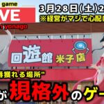 【クレーンゲーム】世界で1番獲れる場所へ！全てが規格外のお店で暴れます！【回遊館米子店・UFOキャッチャー】
