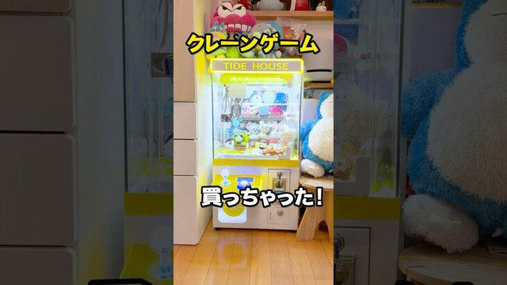 ネットで6万円のクレーンゲーム買っちゃったwww