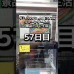 体重70キロになるまで終われないクレーンゲームの景品だけで生活57 日目 #clawmachine #クレーンゲーム #ゲームセンター #ufoキャッチャー #ゲーセン #フック設定